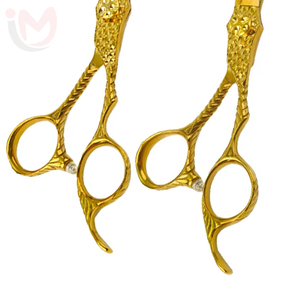 กรรไกรตัดผมดีไซน์ใหม่ทันสมัยขนาด 6.0 นิ้ว ยี่ห้อ Sharp  กรรไกรตัดผมแบบแบน กรรไกรซอยผม 28 ซี่ - Product Image 3