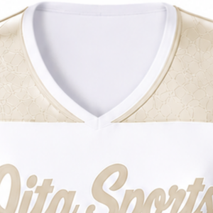 Maillot de cheerleading sans manches sublimé blanc et noir, tenue de sport athlétique pour l'entraînement, la performance et la compétition - Product Image 5
