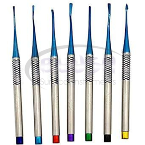 Juego de Instrumentos Manuales para Elevación de Raíces Dentales, 7 Piezas, Acero Inoxidable de Alta Calidad, Certificado CE, Extracción Eficiente - Product Image 2