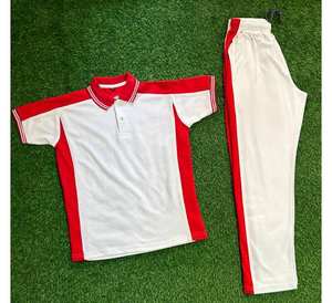 Survêtement scolaire sportif en coton 2 pièces avec logo personnalisé rouge et blanc, vert et noir en super poly pour étudiants et enfants - Product Image 3