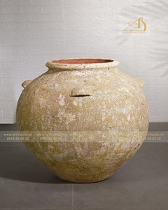 Premium Round <b>Ceramic</b> <b>Pot</b>, New Ocean, Yellow Color, Suitable for Planting, Garden Decoration, and Creating Mini Landscapes - Product Image 2