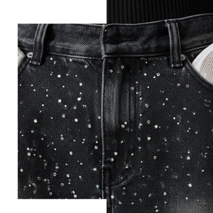 Survêtement à strass pour homme à prix bas, vente en gros, pour le sport, l'entraînement et le jogging - Product Image 5