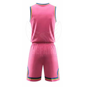 Tenue de basket-ball pour équipe, fabriquée au Pakistan, logo personnalisé, uniforme de basket-ball pour adultes à bas prix - Product Image 2