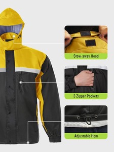 Conjunto de Ropa Impermeable Premium para Senderismo y Aventuras al Aire Libre con Chaqueta y Pantalones Impermeables para Viajes y Camping - Product Image 2