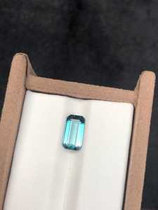 Turmalina Azul Natural, Gema de 1.90 Quilates, Cristal Suelto Genuino de Alta Calidad para Joyería, Venta al Por Mayor - Product Image 2