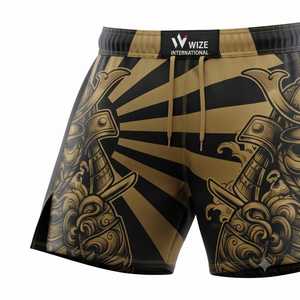 Pantalones Cortos de MMA para Hombre, Pantalones Cortos de Bjj para Gimnasio, Entrenamiento y Uso Casual, Pantalones Cortos Deportivos Elásticos en Cuatro Direcciones - Product Image 4