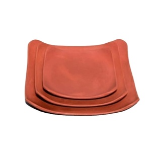 Platos de Desayuno Estilo Campestre Indiana Hechos a Mano con Arcilla para Fiestas - Product Image 1