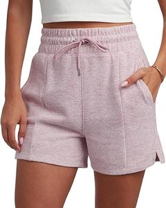 Shorts de sport taille haute pour femmes en tissu polaire respirant avec logo personnalisé – Nouvelles couleurs estivales tendance - Product Image 1