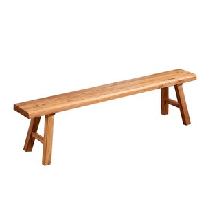 Mango Wood Rustic <b>Bench</b> with Iron <b>Legs</b> | Handcrafted Wholesale Furniture - Product Image 5