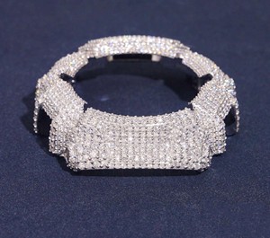 Custom DW6900 Compatible Watch Steel <b>Case</b> Iced Out Premium Mod Design Premium DW6900 Style Custom Watch Full Metal <b>Case</b> - Product Image 1