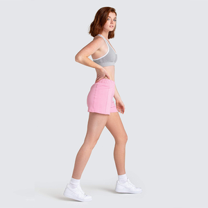 Shorts para Mujer OEM/ODM, 100% Algodón, Ligeros, de Secado Rápido, Transpirables, con Logotipo Personalizado, Alta Calidad - Product Image 2