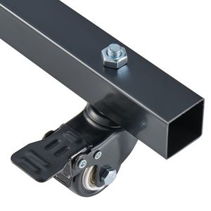 Schermo di Protezione per Saldatura in Vinile Ignifugo a 3 Pannelli 6x6 con 12 Protezioni Girevoli per la Protezione durante la Saldatura - Product Image 3