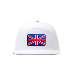 Gorras de Béisbol Ajustables de 7 Paneles con Parche de PVC Personalizado con Bandera, Gorra Deportiva Plana Impermeable de Vietnam, Fabricantes de Gorras - Product Image 1