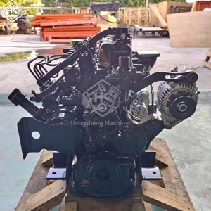 Moteur 4D84E-3D pour excavatrices Komatsu 4D84 4D84E, moteur diesel refroidi par eau, moteur complet d'occasion remis à neuf - Product Image 2