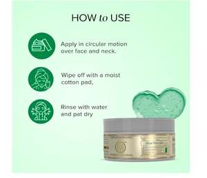 Gel d'aloe vera naturel Khadi, hydratant en profondeur, formule non collante, rend la peau douce et souple, convient à tous les types de peau, 200g - Product Image 4