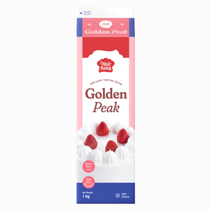 Crème de garniture non laitière Golden Peak 1KG HALAL pour boulangerie et décoration de gâteaux, vente en gros, fabricant OEM/ODM international - Product Image 1