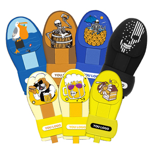 Guantes Deslizantes Personalizados Work N Shine con Diseños Divertidos para Jugadores de Softbol, Entrenamiento de Béisbol, Equipo de Protección de Palma Reutilizable - Product Image 2
