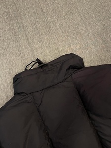 Custom Mens High Quality Reversible Matte Nylon Puffer Jacket Wholesale Heavyweight Warm Winter Bubble <b>Coat</b> - Product Image 2