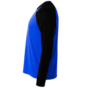 Camiseta de Manga Larga con Cuello Redondo, 100% Algodón, Ecológica, de Secado Rápido, para Hombre y Mujer, con Logotipo Personalizado, Sublimación, Bordado e Impresión - Product Image 3