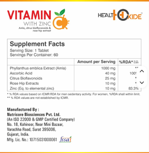 Suplemento sanitario de alta calidad, soporte antioxidante, tabletas de vitamina C - Product Image 3