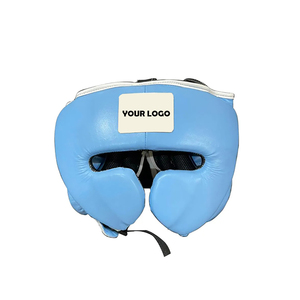 DAWNFROCE FIGHT GEARS Ensemble de boxe : Casque, Gants, Protège-grenaille en Cuir PU – Équipement d'entraînement Confortable, Durable et Respirant - Product Image 2