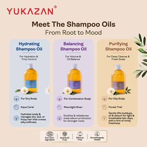 Yukazan Champú Equilibrante 500ml Control de Grasa Cuero Cabelludo Aroma Moonlight River Refrescante Alta Calidad Más Vendido - Product Image 2