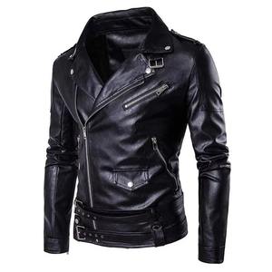 Chaqueta de Motociclista para Mujer, de Cuero Vacuno Marrón, Acabado Lavado, Cuello Camisero, Resistente al Viento, Cierre de Cremallera, Corte Regular - Product Image 3