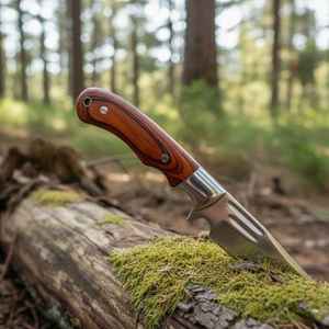 Cuchillos de Caza Premium Hechos a Mano, Venta al por Mayor, Cuchillos de Supervivencia para Campismo, Hoja Fija de Acero con Alto Contenido de Carbono - Product Image 3