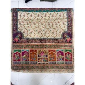 Sari de Seda de Alta Demanda para Bodas, Fiestas y Ocasiones Especiales, Disponible a Precio de Exportación - Product Image 2