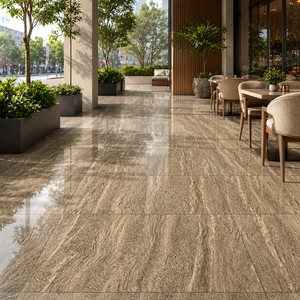 OSIS PLUS 600x600mm Azulejos Adhesivos de Porcelana Modernos con Acabado Brillante y Aislamiento Térmico, Garantía de 5 Años, Uso Exterior, Apartamentos, Hoteles, Centros Comerciales - Product Image 6