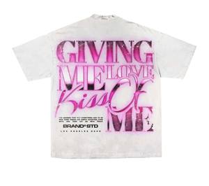 เสื้อยืดโอเวอร์ไซส์ผู้ชาย ดีไซน์ใหม่ทันสมัยปี 2026  โลโก้สั่งทำได้  ลายพิมพ์ทั่วตัว  ผ้าคอตตอน 240gsm  แบบย้อมสีเอซิด - Product Image 3