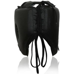 หมวกป้องกันศีรษะสำหรับชกมวยหนัง PU ราคาขายส่ง RTS พร้อมแผ่นป้องกันใบหน้าและปาก รุ่น AI-HG-20 - Product Image 4