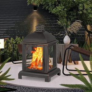 Brasero de Exterior de Última Generación sin Humo, Quema Limpia, Sistema de Flujo de Aire de Doble Quema, Portátil, con Salida de Calor - Product Image 1