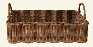 Luxury <b>Rectangular</b> Natural Rattan <b>Storage</b> <b>Basket</b> with PP String Eco-Friendly & Multifunction Design Multi-Purpose - Product Image 3