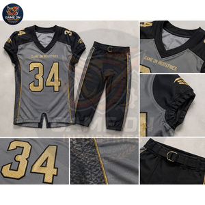Sublimated Football Jersey With Padded Pants Breathable Polyester Team Wear Personalized Training Practice Match Uniform - Product Image 6