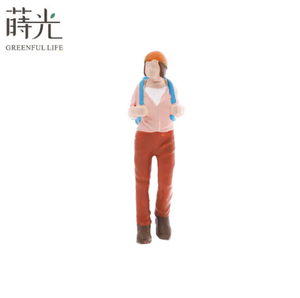 [2.9] Mini figurines modernes Offre Spéciale en usine en résine relax lecture maison de poupée accessoires de décoration miniatures - Product Image 6