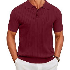 Camisa Casual de Verano para Hombre, de Moda, Antiarrugas, con Estampado Digital, de Lona de Poliéster/Algodón, Color Personalizado, Diseño Sólido - Product Image 1