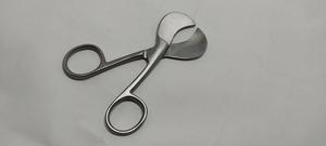 Ciseaux chirurgicaux manuels allemands en acier inoxydable de 4 pouces à finition satinée pour cordons ombilicaux, vente en gros - Product Image 5