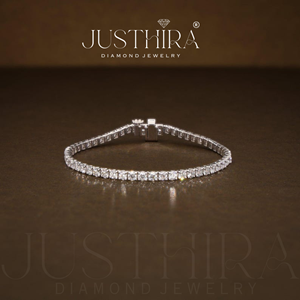 High Quality Diamond <b>Bracelet</b> with Gold Finish for Daily Wear and Special Occasions for Fashion Available At Best Price - Product Image 3