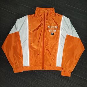 Conjunto Corto Deportivo Personalizado para Hombre, Estilo Vintage, de Malla y Satén, con Cierre, Bordado, Cortavientos, de Nailon, Impermeable - Product Image 4