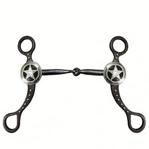 Mors d'équitation espagnoles et western de haute qualité, durables, résistantes à la rouille, confortables, finition antique, pour l'entraînement, prix de gros - Product Image 1