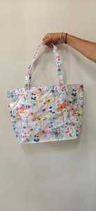 Bolsa de compras ecológica al por mayor, hecha de tela no tejida reciclable, con asa, para adultos, OEM. - Product Image 3