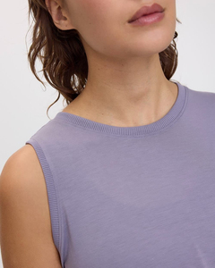 Débardeur de yoga respirant sans manches pour femme, personnalisable avec logo, en tissu tricoté, idéal pour l'entraînement sportif estival - Product Image 5