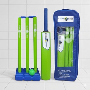 100% Custom Printed <b>Cricket</b> Sets for Beach Entertainment Promotional <b>Equipment</b> with Bespoke Design & Logo - Product Image 1