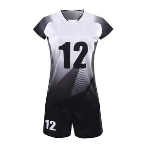 Uniformes de Voleibol Personalizados con Logotipo, Transpirables, de Manga Corta, de Secado Rápido, Nuevo Diseño por Sublimación - Product Image 4