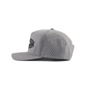 Waterproof Breathable Golf Hat Custom Logo Lightweight Quick Dry <b>Snapback</b> <b>Cap</b> with Modern Design for Outdoor Sports and Travel - Product Image 2
