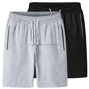 Pantalones cortos deportivos con cordón y logotipo personalizado OEM para hombre, cintura elástica, estilo informal, patrón recto ligero - Product Image 4