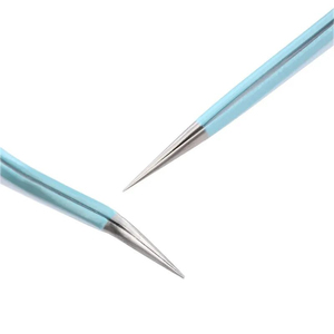 Pinzas para Pestañas OEM con Logotipo Personalizado, Marca Privada, Pinzas de Acero Inoxidable para Extensión de Pestañas de Volumen - Product Image 3