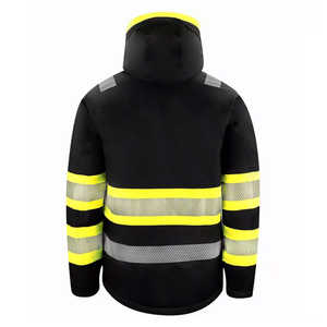 Chaqueta de Seguridad de Manga Larga para Construcción, Ropa de Trabajo de Alta Visibilidad, Prenda Cómoda con Reflectores - Product Image 2