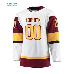 Vintage Ice Hockey Jersey Custom Sublimated Team Sports Wear Breathable Training Apparel For Men Adults 00 Number - Product Image 1